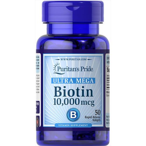 Biotin 10,000 mcg x50 Softgels