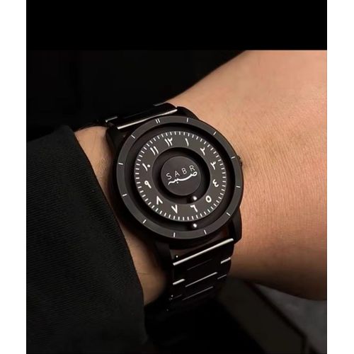 2026 Magnetic Balls Trendy Wristwatch Top Quality Black Chain