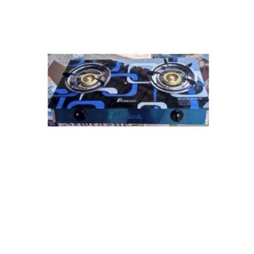 Boscon Boscon. Infrared Tabletop Tempered Glass 2 Burner Gas Cooker-Auto Ignition