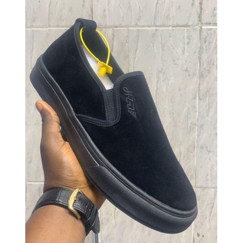 All Black Comfy Men Casual Sneakers