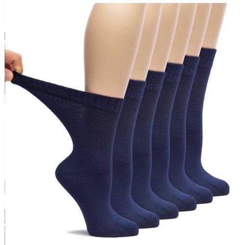 12 PAIRS A DOZEN NAVY BLUE UNISEX SNEAKERS LOAFERS ANKLE BUSINESS SOCKS LONG COTTON SOCKS