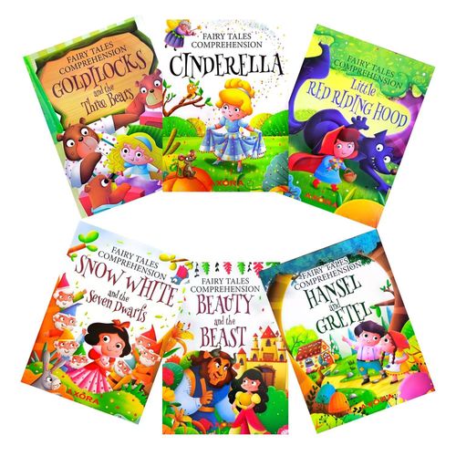 AXORA Fairy Tales: 6 Illustrated Children's Storybooks for Primary, Ages 5-8