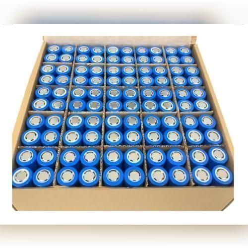 Flat Rechargeable 37v 18650 Li-ion Battery -50pcs multicolor