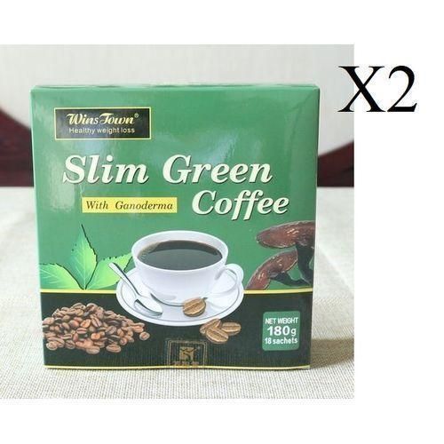 Slim Green Coffee With Ganoderma & Ginseng X2