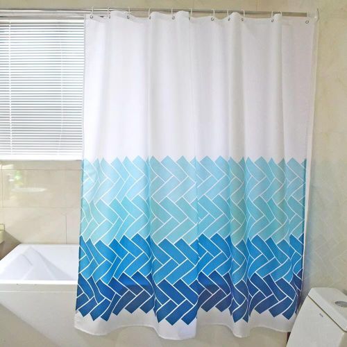 Durable Shower Curtain Waterproof Anti-Mold for African Bathroom