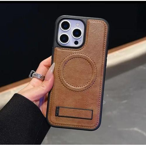 Pouch iPhone 14 Pro Max Leather Back Case