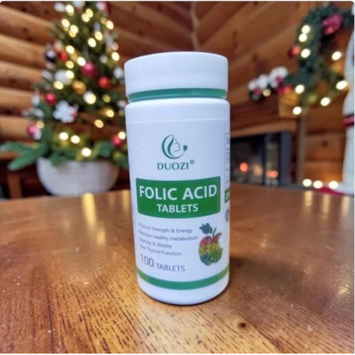 ORIGINAL FOLIC ACÍD Tablets - 100 Capsules (For General Wellbeing)