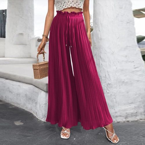 STRETCHABLE PALAZZO PANT pink