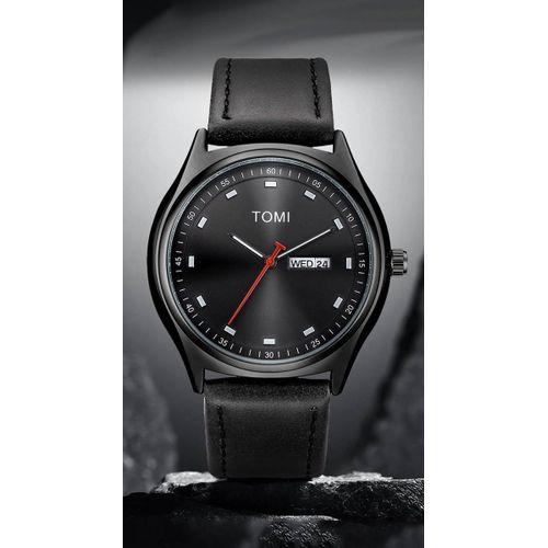LUXURY WRIST WATCH, SWISS DESIGN (BLACK)