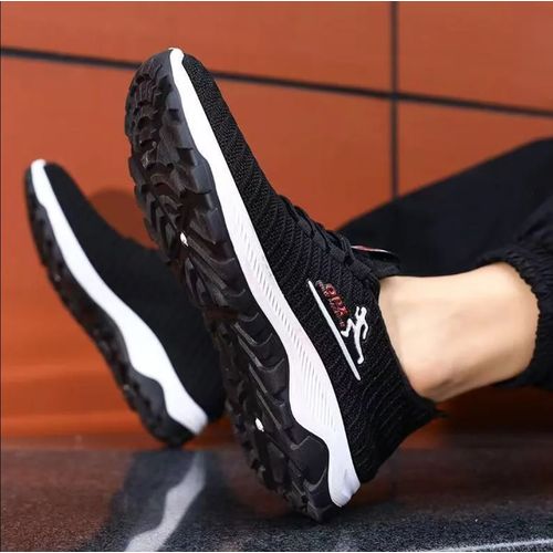 2023 Men's Simple Sneakers - Casual Outdoor Fashion Shoes - Black