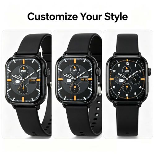 TenH G60 Smart Watch 2.01'' HD Scratchproof Long battery life Black