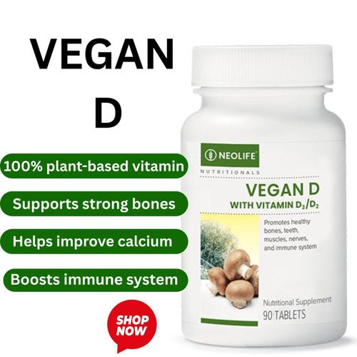 NEOLIFE Vegan D with Vitamin D2 /D3 (Single)