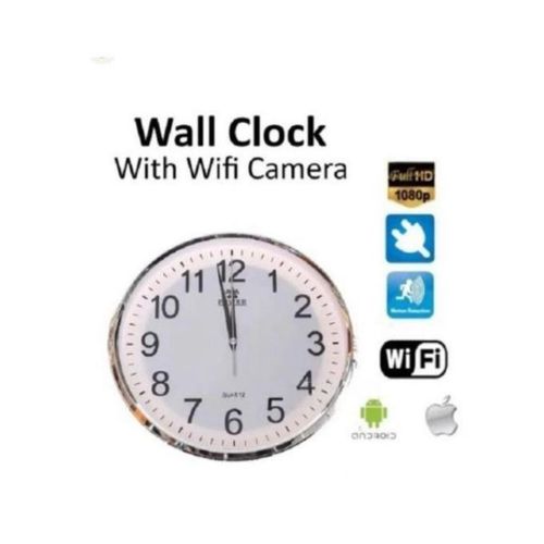 High Quality Wireless Wall Clock Camera High Edition