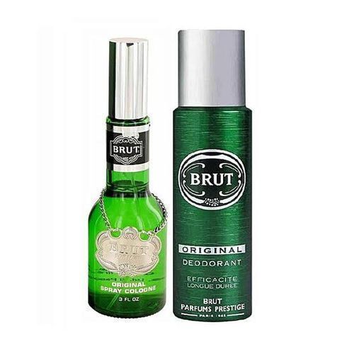 PERFUME AND BRUT DEO SPRAY