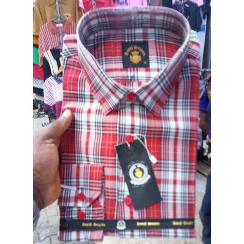 New design lovely pattern men long sleeve shirt.