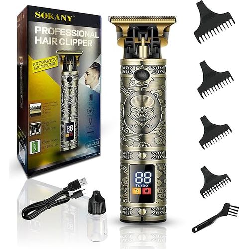 0 Gapped Precision Hair Trimmer With Multiple Comb Options