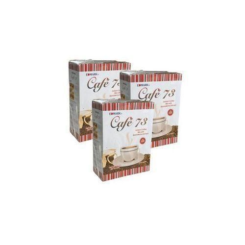 Three Packs of Cafe 73 Sugar Free Coffee With Ganoderma Extract
