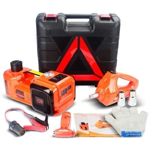 Automatic 5 TON Car Jack With Tyre Inflator & Impact Wrench