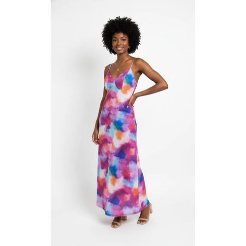 Colorful strappy dress