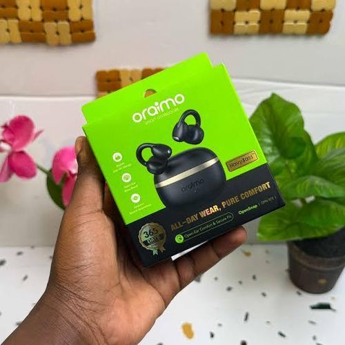 Oraimo-Open-Snap Earbuds Clip-On ANC in Calls Open-Ear Bass Boost True Wireless Headphones OPN-373