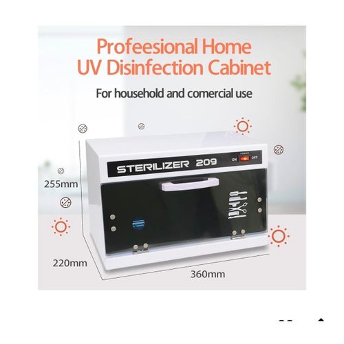 UV Sterilizer Machine Box for Salon - Sanitizer Box, Autoclave Sterilizer Machine for Salon, Beauty Tools, Clipper Sterilizers.