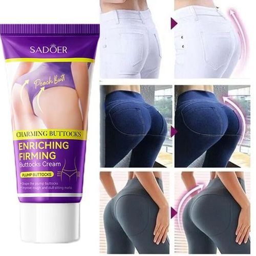 Hip Up Firming Cream for Buttock Lift & Shaping Body Firming Cream for Women Gluteus Enhancer 60g Skin Firming & Tightening Non-Greasy Daily Care Formula