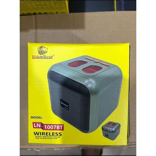 LN-1007BT Bluetooth Speaker with FM Radio, USB/TF Card Support & Hands-free Mic