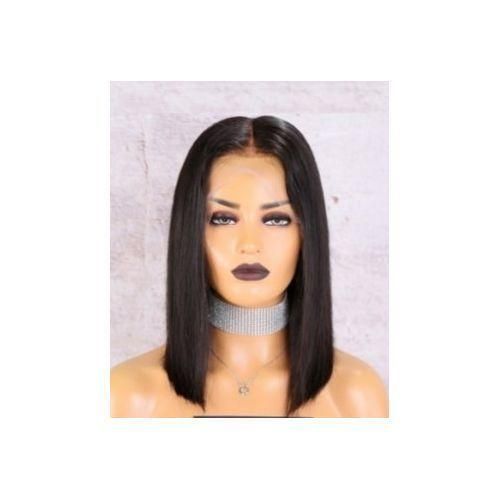 Double Combo Blunt Cut 5 Wig With Center Closure