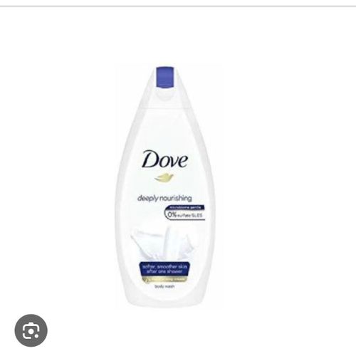 Dove Body Wash bottles (such as the Deeply Nourishing, Silk Glow
