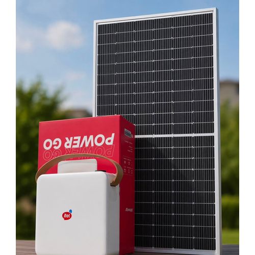 Itel PowerGo Solar Energy Kit – Portable Power Station + High-Efficiency Solar Panel