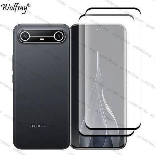 Tecno Spark Slim Tempered Glass , 9H clear Protective Film