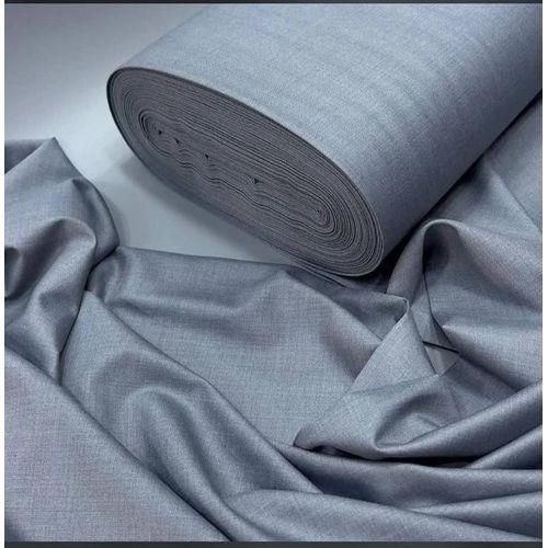 Quality Lana Cashmere Wool Senator Fabric Material: Light Ash/Grey (4yards)