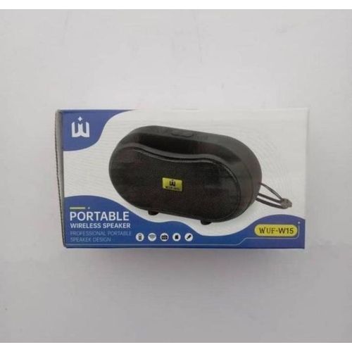 WUF-W15 MP3 Wireless Bluetooth Speaker With Higher Classical Sound Bass Portable Wireless Speaker