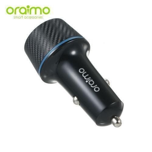 Oraimo* SUPER Car Charger 2-In-1 Lightning & Micro USB Cable