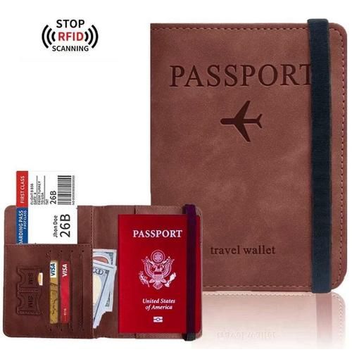 Universal Multi-Purpose Travel Organizer – Passport, Cards & SIM Slot