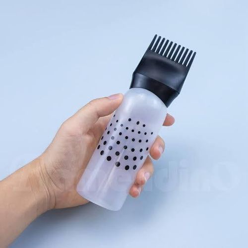 Hair Oil Applicator Bottle (Black)