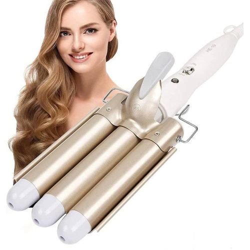 5 Barrel Hair Curler Wand – Professional Ceramic Curling Iron for Beach Waves & Long-Lasting Curls