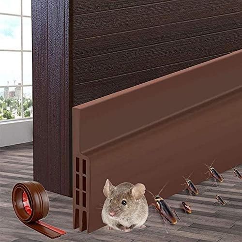 Door Draft Stopper under Door Draft Blocker Insulator Door Sweep Weather Strippi
