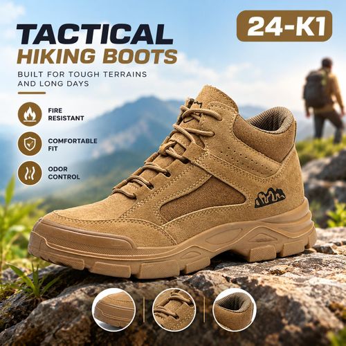 Rugged Protective Ankle Boots, Heavy-Duty Lace-Up Work Shoes Safety Boots Joggers Sneaker Safety Shoes with Solid Outsole and Anti-Puncture Protection, Practical Safety Footwear for Construction, Industrial Maintenance, Workshops