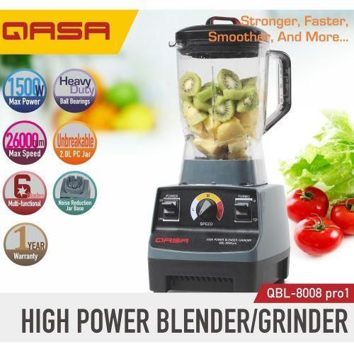 2L Jar HI POWER BLENDER GRINDER 1500W QBL-8008 pro1