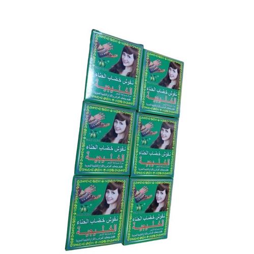 OLIVE Fashionable Black Henna Powder 6pcs