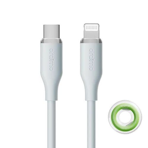 Fast SilkLine Type-C to iPhone Lightning 1M 20W Data Cable-LightBlue
