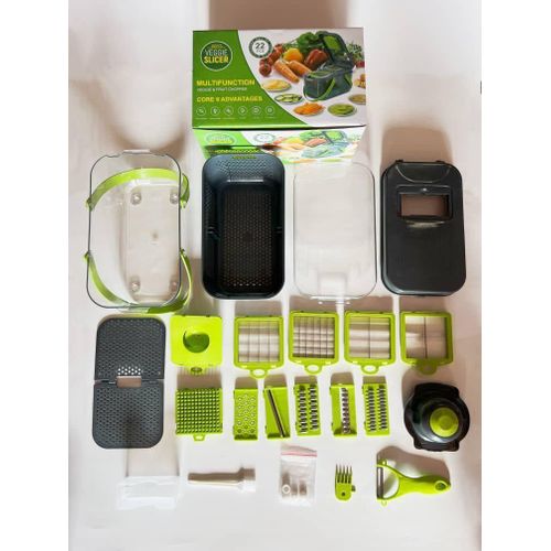 22-Piece Multifunction Veggie Slicer & Fruit Chopper
