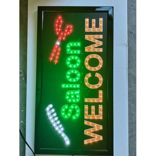 LED WELCOME Light Sign – Decorative Wall & Business Display
