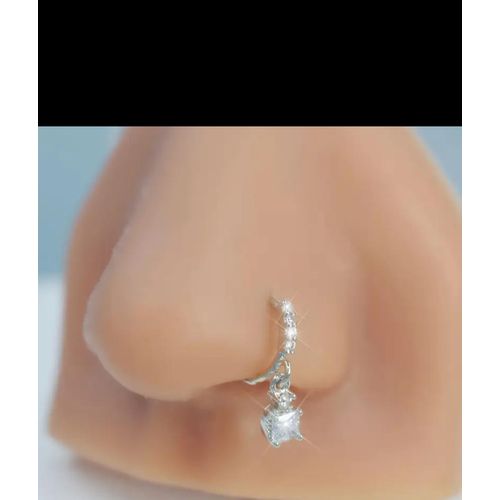 Classic silver stones nosering