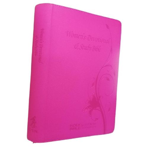 Women’s Devotional & Study Bible-Good News Translation, Pink Leather