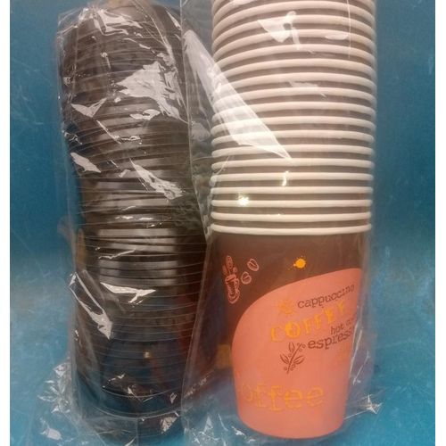 50pcs Multi Purpose Big Size Pure Coffee Or Tea Cup +Cover
