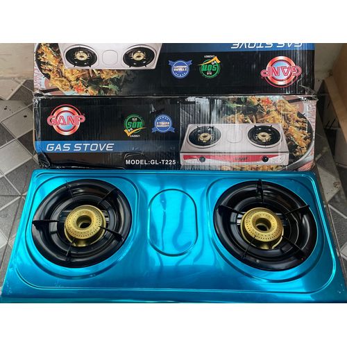 Ganp 2-Burner stainless Table top Gas