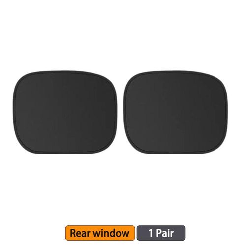 Electrostatic Sun Visor for Car Side Window 4-Layer Sun Shade Curtains Anti-Glare UV-Blocker Auto Sun Protection Cover