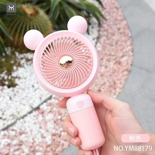 Mini Desk fan USB Rechargeable mini fan Turbo handheld fan
